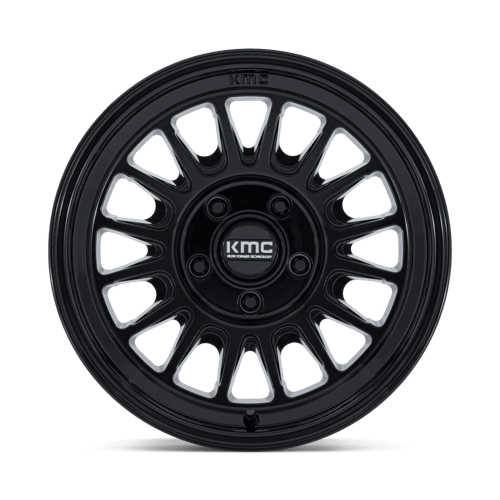 18x9 KMC KM733 Impact FFT Gloss Black 8x165.1 ET18 CB125.1 Wheel Rim