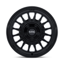 18x9 KMC KM733 Impact FFT Gloss Black 8x165.1 ET18 CB125.1 Wheel Rim