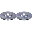 PowerStop Evolution Performance Drilled, Slotted & Plated Brake Rotor Pair