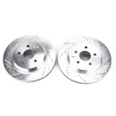 PowerStop Evolution Performance Drilled, Slotted & Plated Brake Rotor Pair