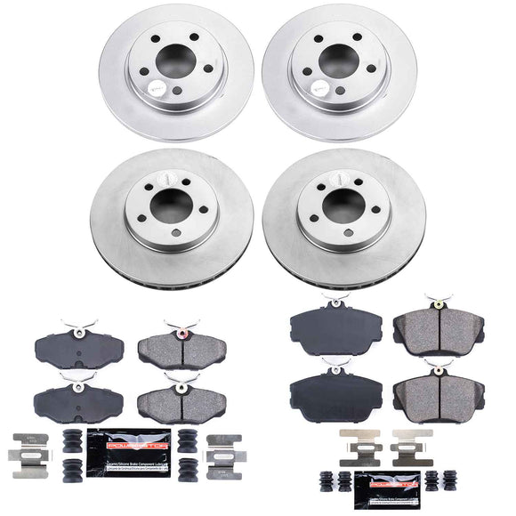 Z23 Daily Driver Premium Carbon-Fiber Ceramic Brake Pad and Fully Coated Rotor K
