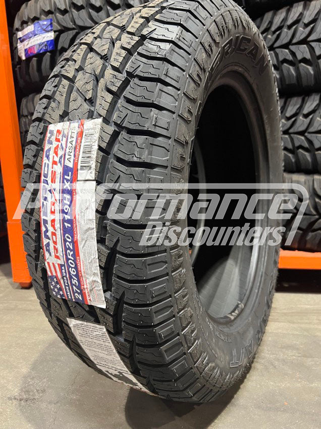 American Roadstar A/T Tire(s) 275/60R20 119H SL BSW 275 60 20 2756020