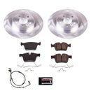 PowerStop OE Stock Replacement Low-Dust Ceramic Brake Pad and Rotor Kit