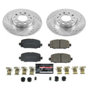 PowerStop Z23 Daily Driver Carbon-Fiber Ceramic Brake Pad and Drilled & Slotted