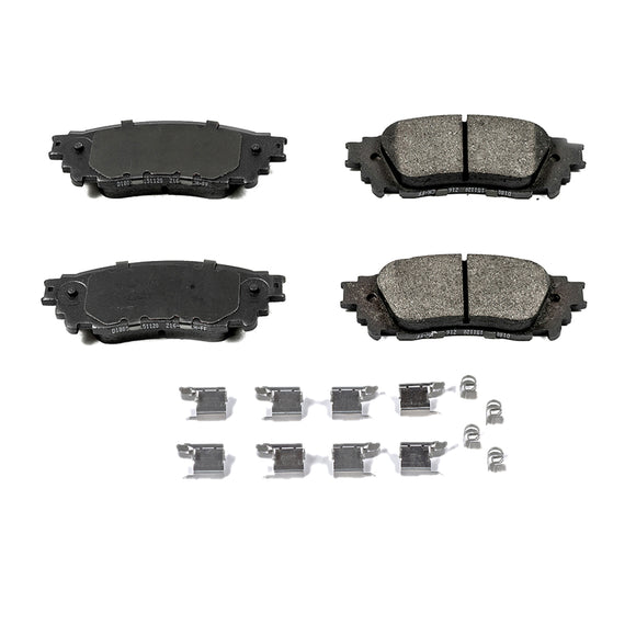 PowerStop Z17 Evolution Ceramic Brake Pads With Hardware