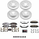 Z36 Truck & Tow Premium Carbon-Fiber Ceramic Brake Pad and Fully Coated Rotor Ki