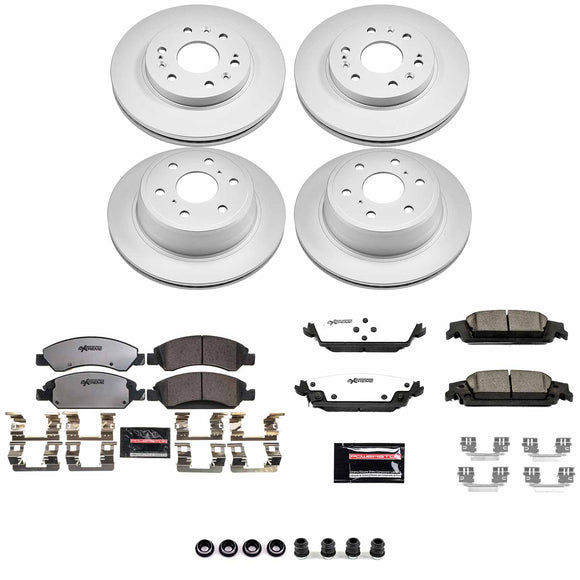 Z36 Truck & Tow Premium Carbon-Fiber Ceramic Brake Pad and Fully Coated Rotor Ki