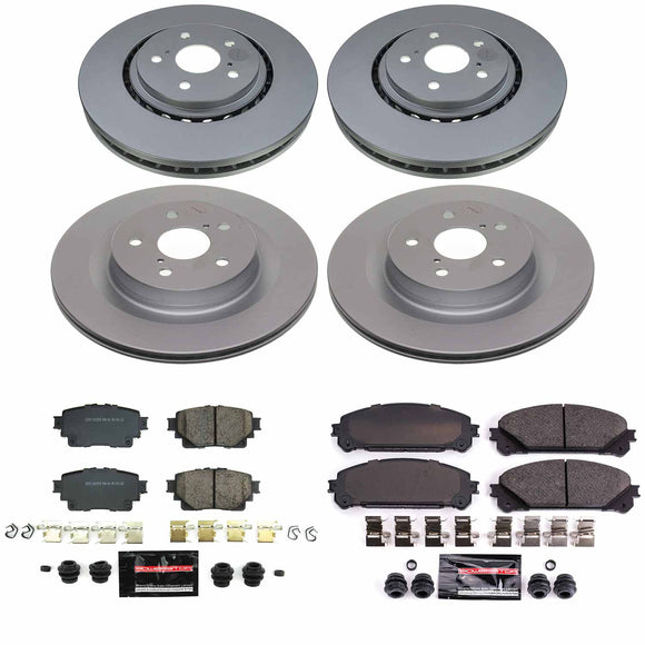 Z23 Daily Driver Premium Carbon-Fiber Ceramic Brake Pad and Fully Coated Rotor K