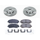 PowerStop OE Stock Replacement Low-Dust Ceramic Brake Pad and Rotor Kit