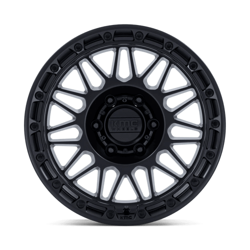 18x9 KMC KM555 Attack Matte Black 6x139.7 ET18 CB106.1 Wheel Rim
