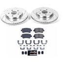 PowerStop Z23 Daily Driver Carbon-Fiber Ceramic Brake Pad and Drilled & Slotted