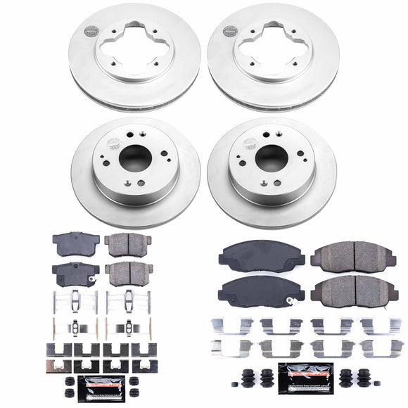 Z23 Daily Driver Premium Carbon-Fiber Ceramic Brake Pad and Fully Coated Rotor K
