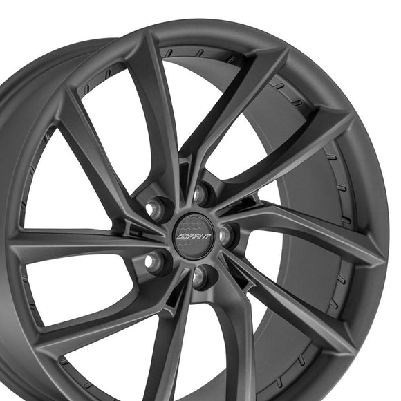 20x9 Defiant DF06 Dark Satin Charcoal 5x120 ET35 Wheel Rim
