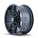18x9 Mayhem Rampage Black-Matte Wheel/Rim 5x114.3 8090-8956MB18