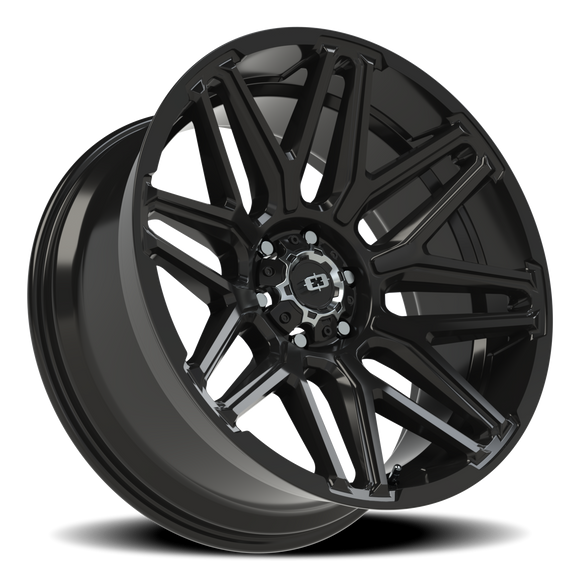 22X10 Vision 305 Rekluse Gloss Black Wheel 6x135 ET-19 CB87.1