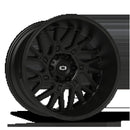 20x10 Vision 404 Brawl Satin Black Wheel 6x135 ET-25 CB87.1