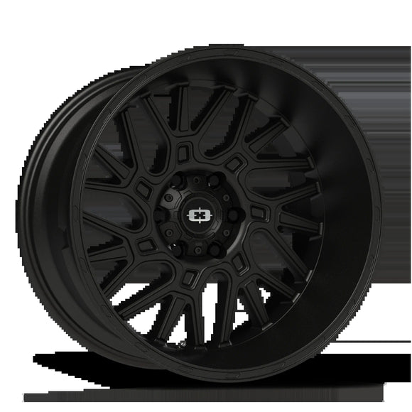 20x10 Vision 404 Brawl Satin Black Wheel 6x135 ET-25 CB87.1