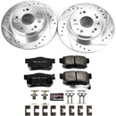 PowerStop Z23 Daily Driver Carbon-Fiber Ceramic Brake Pad and Drilled & Slotted