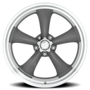 15x7 American Racing Classic Torq Thrust II 1 Pc Gray Wheel 5X114.3 15-7