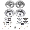 Z26 Street Performance Ceramic Brake Pad and Drilled & Slotted Rotor Kit