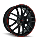 16x7 Touren TR60 (3260) Black Wheel/Rim 5x112 5-112 16-7 ET42