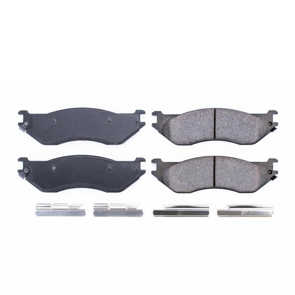 PowerStop Z17 Evolution Ceramic Brake Pads With Hardware