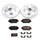 PowerStop Z23 Daily Driver Carbon-Fiber Ceramic Brake Pad and Drilled & Slotted