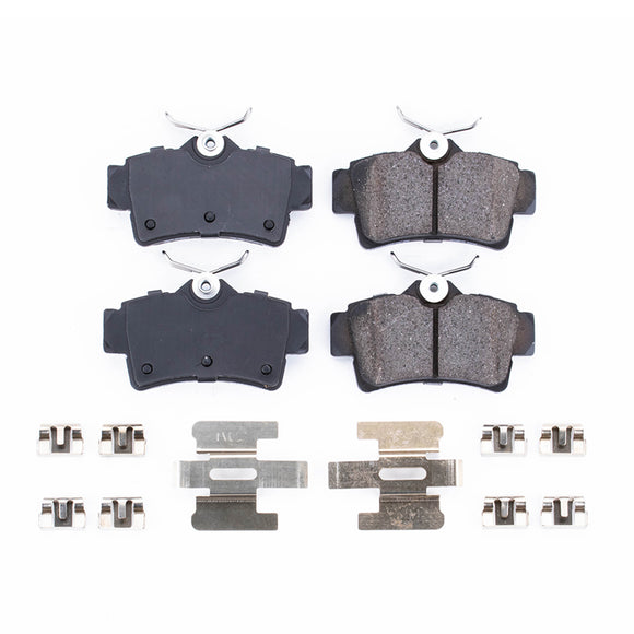 PowerStop Z17 Evolution Ceramic Brake Pads With Hardware