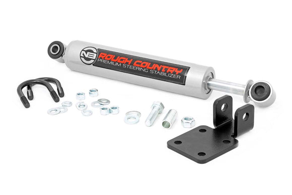 Rough Country HD Steering Kit Stabilizer For Jeep Cherokee Comanche Wrangler