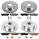 PowerStop Z23 Daily Driver Carbon-Fiber Ceramic Brake Pad and Drilled & Slotted