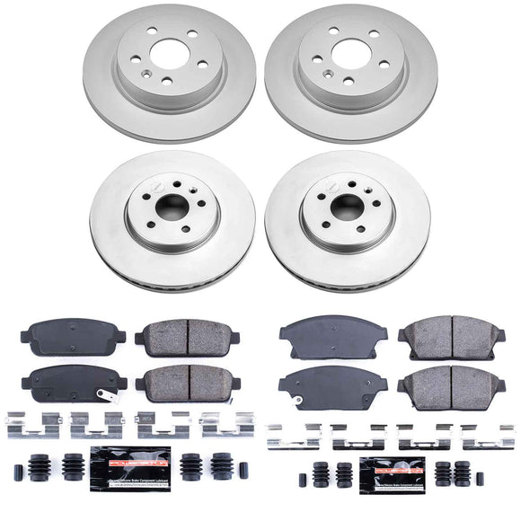 Z23 Daily Driver Premium Carbon-Fiber Ceramic Brake Pad and Fully Coated Rotor K