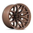 20x9 Fuel Off-Road Flux Platinum Bronze 8x180 ET1 CB124.2 Wheel Rim