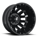 20x8.25 Fuel Off-Road D675 Blitz Gloss Black 8x165.1 ET-240 CB121.5 Wheel Rim