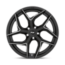 20X10.5 Niche M266 TORSION Gloss Black Milled 5X114.3 ET40 wheel/rim