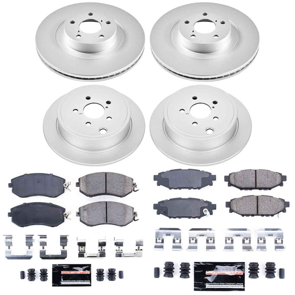 Z23 Daily Driver Premium Carbon-Fiber Ceramic Brake Pad and Fully Coated Rotor K