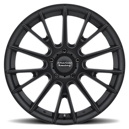 16X7 American Racing AR904 Black Wheel 5X115 ET40 5-115 16-7 AR90467015740