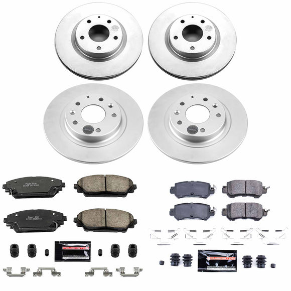 Z23 Daily Driver Premium Carbon-Fiber Ceramic Brake Pad and Fully Coated Rotor K