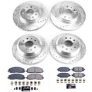 PowerStop Z23 Daily Driver Carbon-Fiber Ceramic Brake Pad and Drilled & Slotted