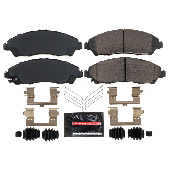 PowerStop Z23 Evolution Sport Carbon-Fiber Brake Pads With Hardware