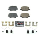 PowerStop Z23 Evolution Sport Carbon-Fiber Brake Pads With Hardware