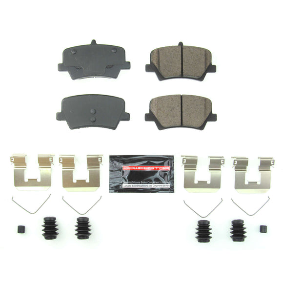 PowerStop Z23 Evolution Sport Carbon-Fiber Brake Pads With Hardware