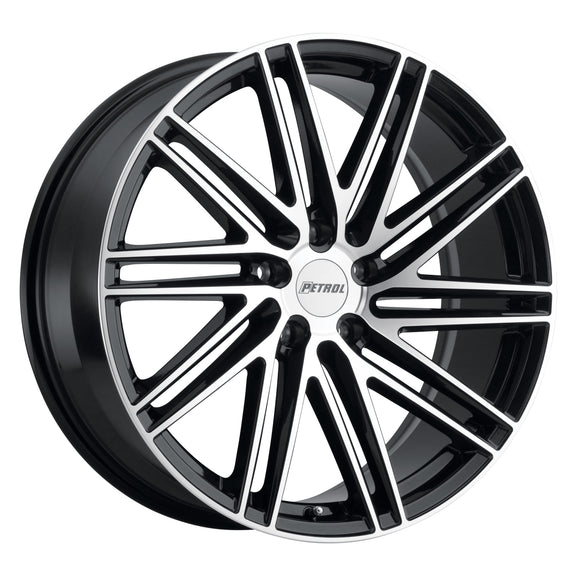 20X8.5 Petrol P1C G-BK MCH-FC 5X120 ET35 wheel/rim