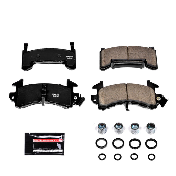 PowerStop Z23 Evolution Sport Carbon-Fiber Brake Pads With Hardware