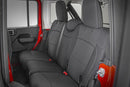 Rough Country Seat Covers Front and Rear For Jeep Wrangler 18-23