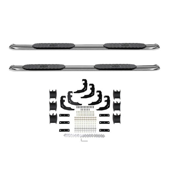 Westin PRO TRAXX 4 Oval Nerf Step Bars Polished Stainless Steel 21-24080