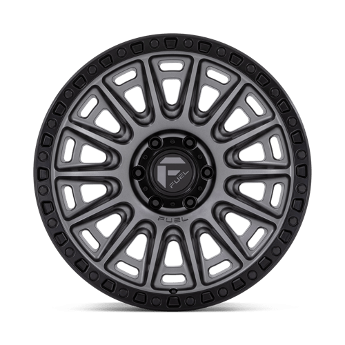 20x9 Fuel Off-Road D835 Cycle Matte Gunmetal with Black Ring 6x135 ET1 Wheel