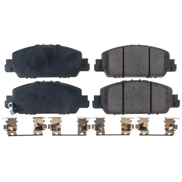 PowerStop Z17 Evolution Ceramic Brake Pads With Hardware
