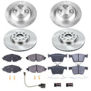 PowerStop Track Day Spec High-Performance Brake Pad and Rotor Kit