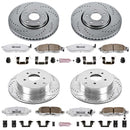 PowerStop Z26 Street Performance Ceramic Brake Pad and Drilled & Slotted Rotor K