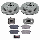 PowerStop OE Stock Replacement Low-Dust Ceramic Brake Pad, Rotor and Caliper Kit